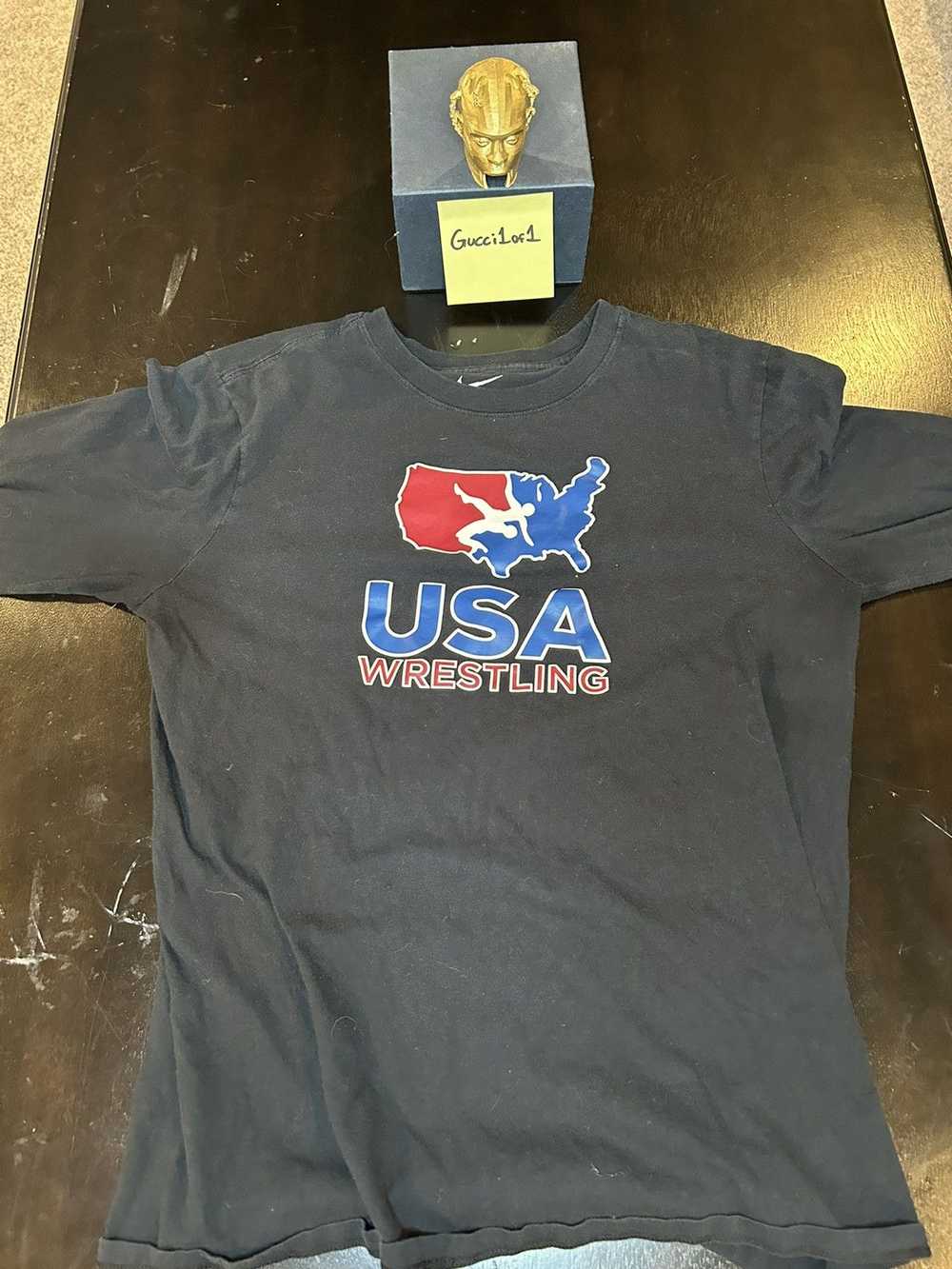 Nike Team USA Wrestling long sleeve dry fit shirt - image 1