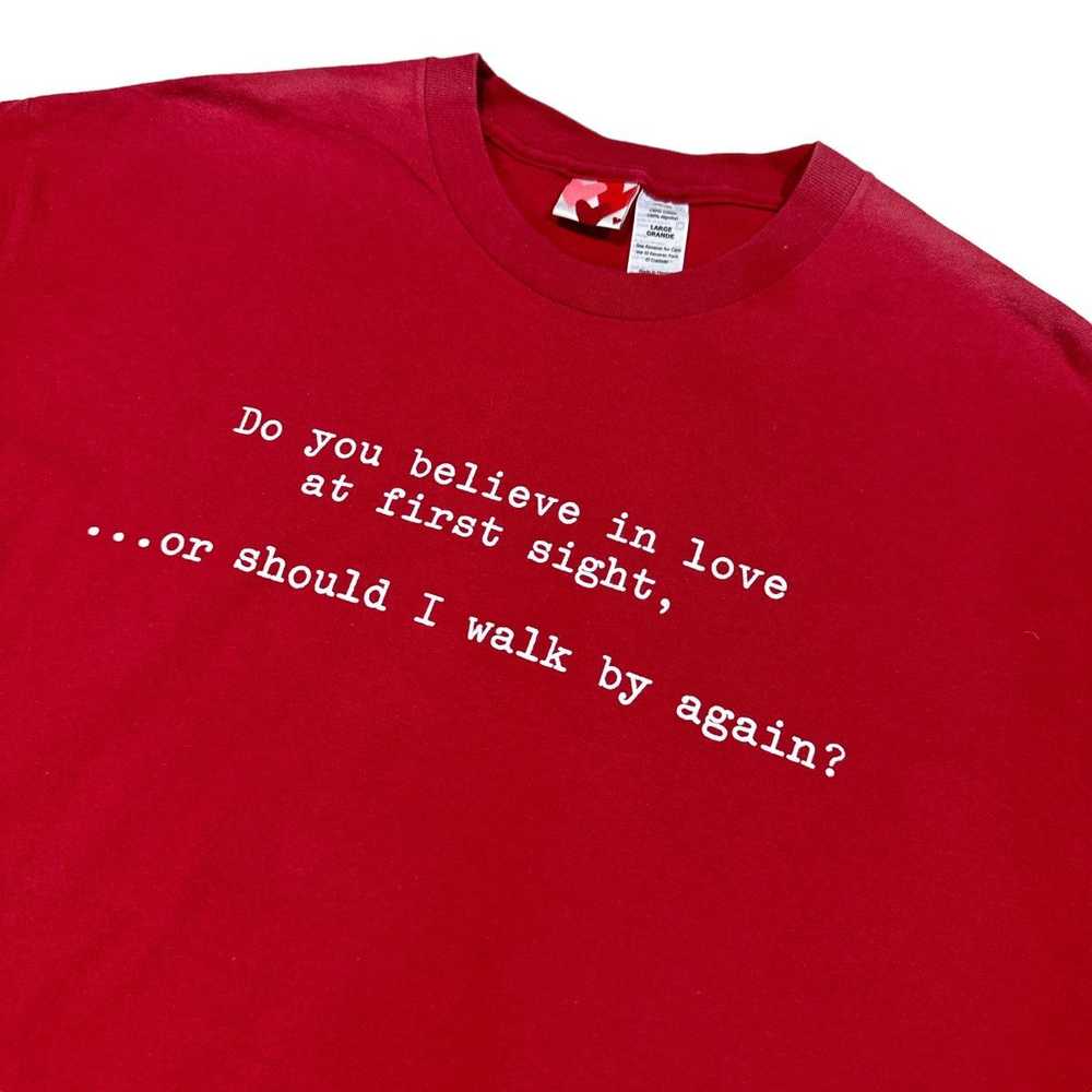 Vintage Vintage Love At First Sight T Shirt - image 3