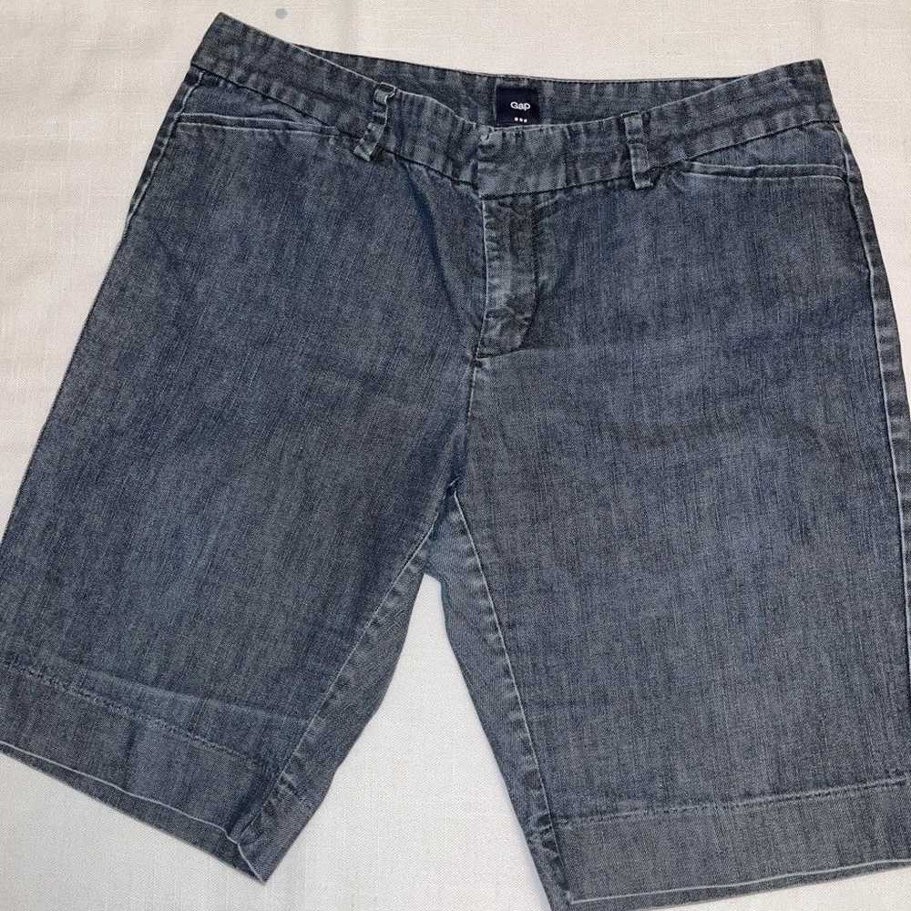 Gap Women's Gap Denim Shorts Size 10 Blue - image 3