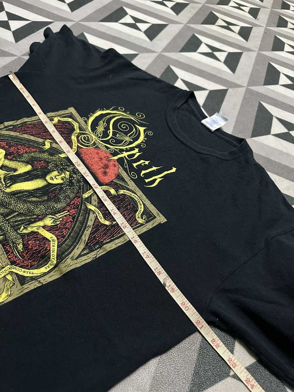 Band Tees × Vintage Vintage Opeth pale communion … - image 9