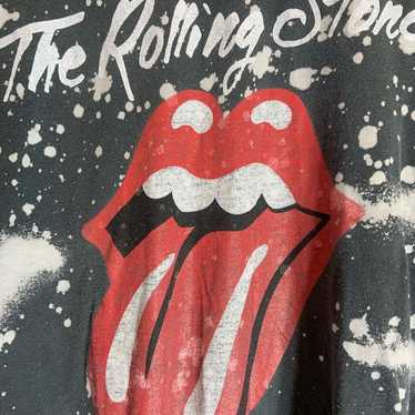 Designer Rolling Stones medium black tiedye graph… - image 1