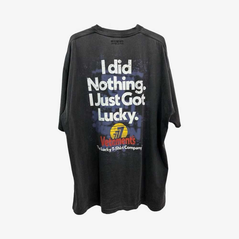 Vetements Vetements SS22 "I did nothing just got … - image 2