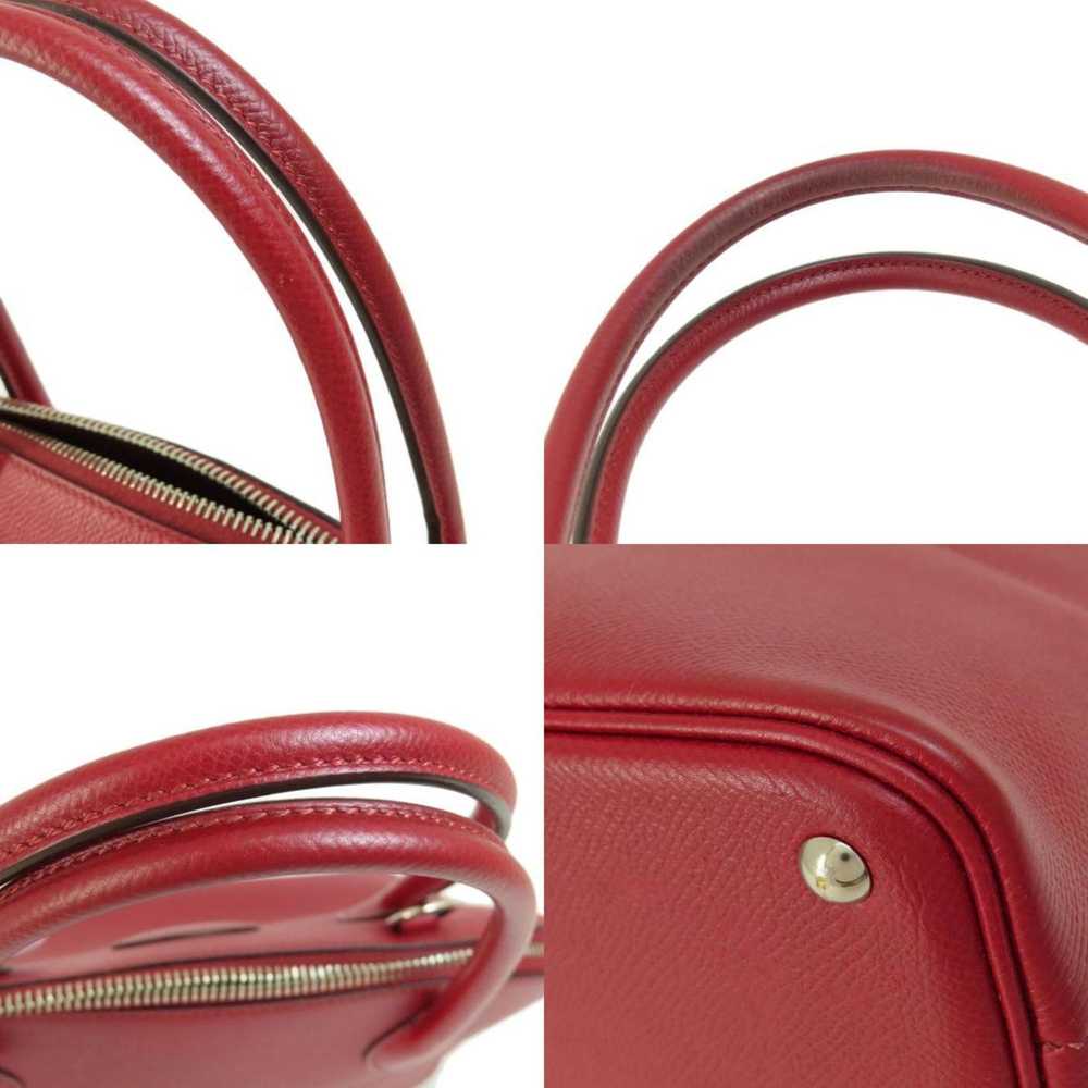 Hermes Hermes Bolide 27 Rouge Grenat Handbag Epso… - image 9