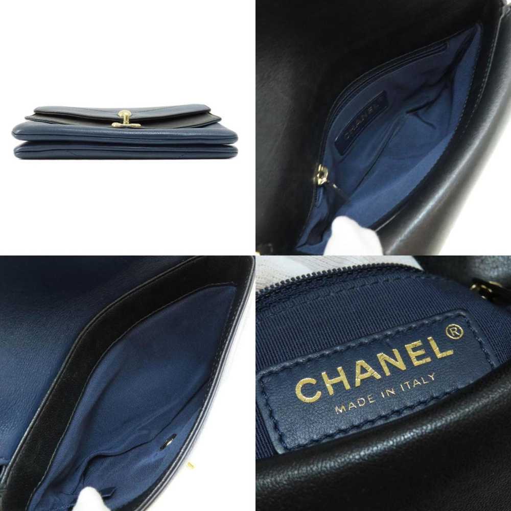 Chanel Chanel V-stitch Coco Mark Body Bag Calfski… - image 4