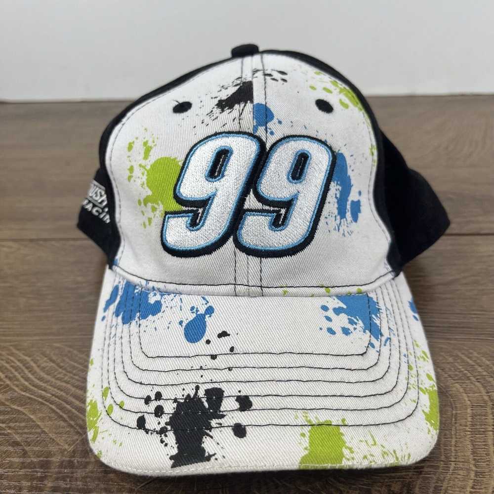 Other Carl Edwards 99 Hat NASCAR Hat White Hat Ad… - image 4