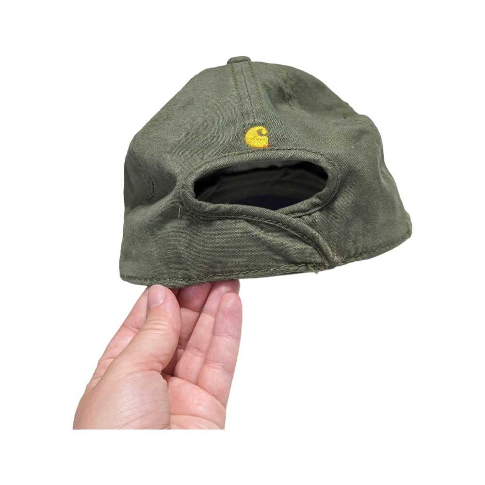 Carhartt Y2K Carhartt Embroidered Hat Olive Green… - image 2