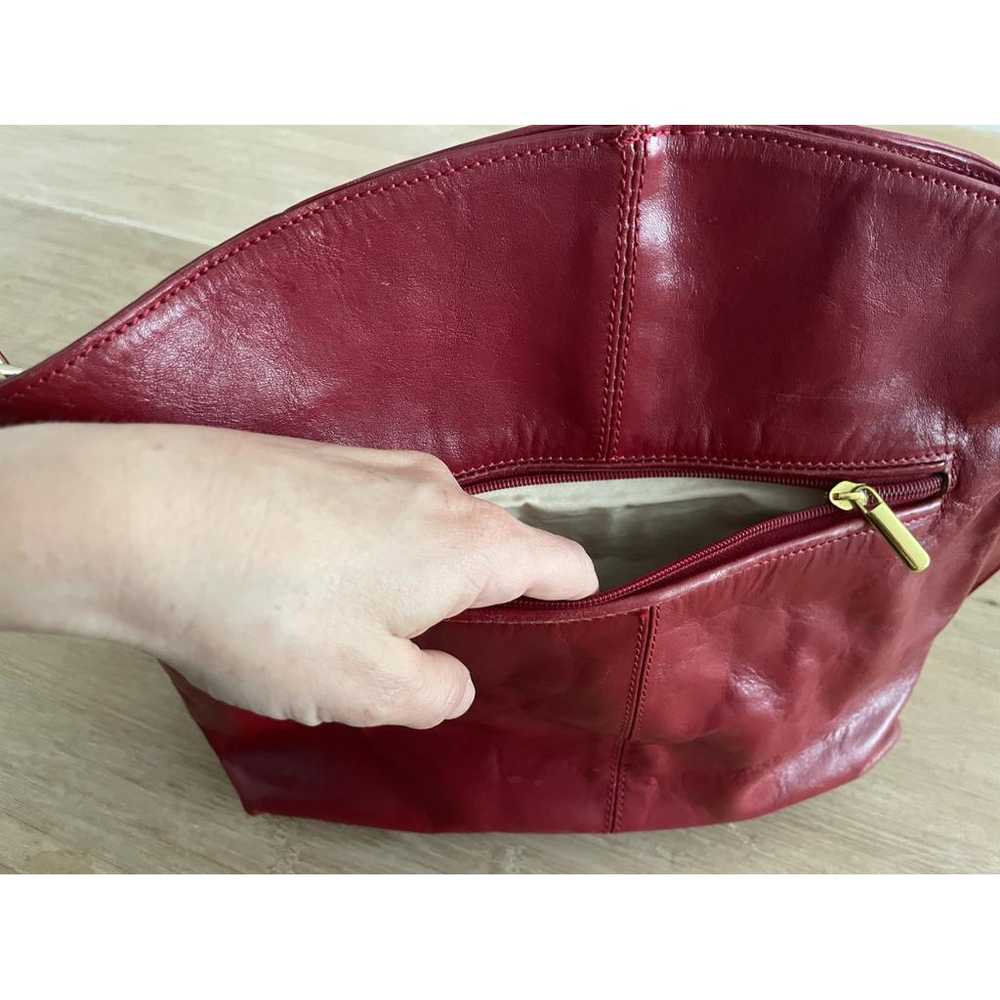 Non Signé / Unsigned Leather handbag - image 7
