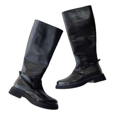 Tod's Leather riding boots
