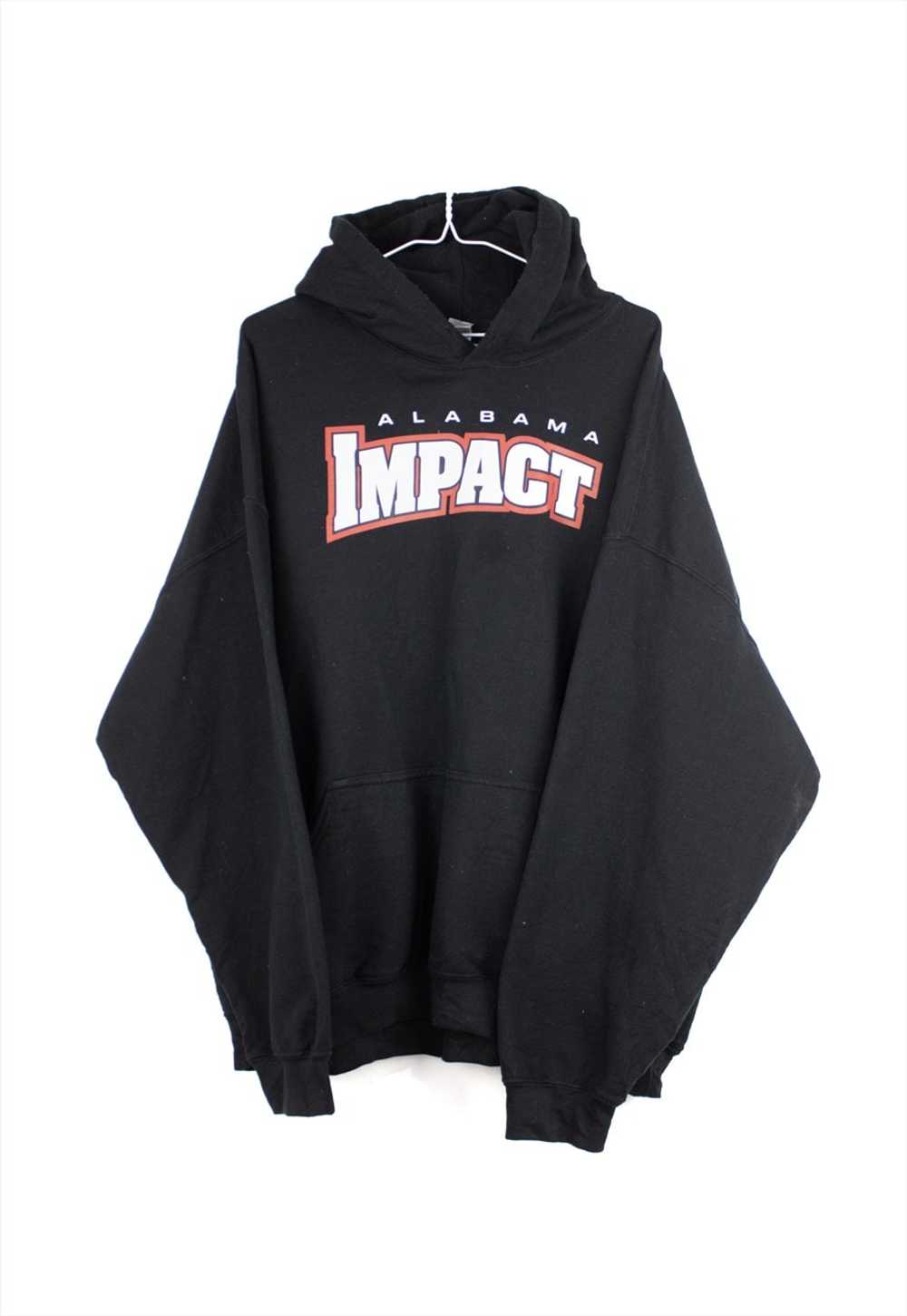 Vintage Gildan Alabama Impact Hoodie in Black XXL - image 1