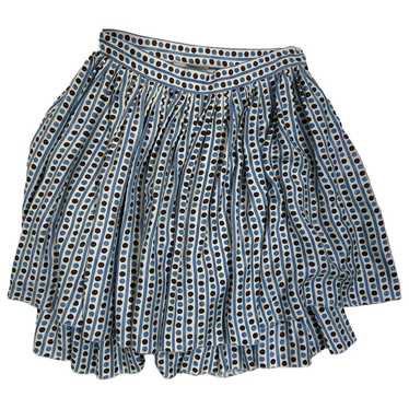 Prada Silk mid-length skirt - image 1