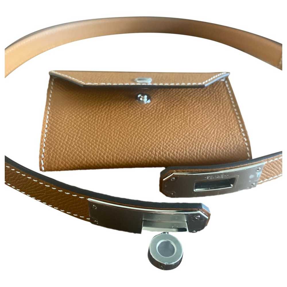 Hermès Kelly Pocket leather belt - image 1