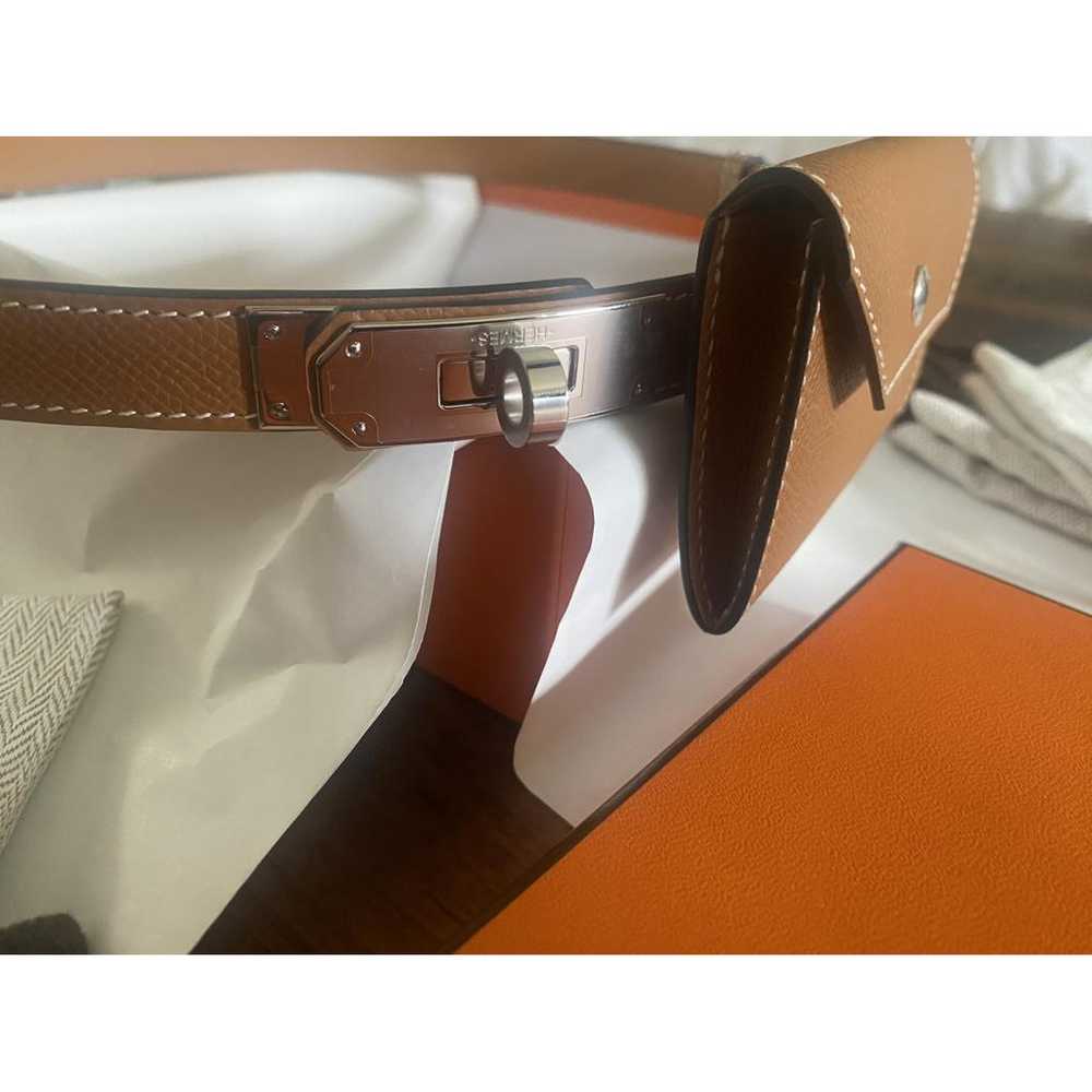 Hermès Kelly Pocket leather belt - image 6