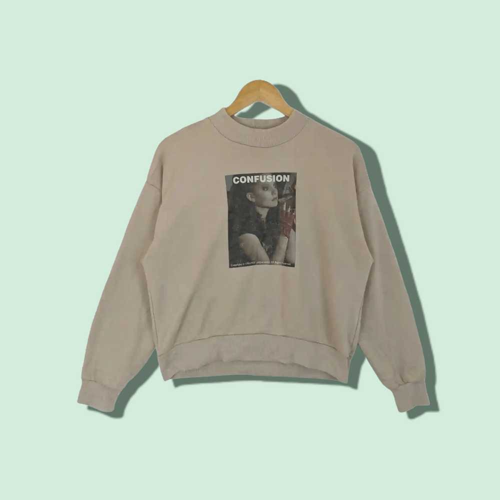 Japanese Brand CONFUSION 1984 Jumper Sweatshirt - image 1