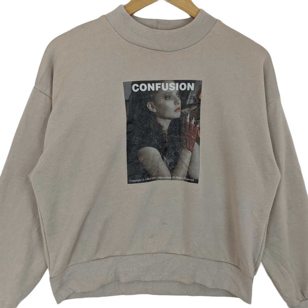 Japanese Brand CONFUSION 1984 Jumper Sweatshirt - image 2