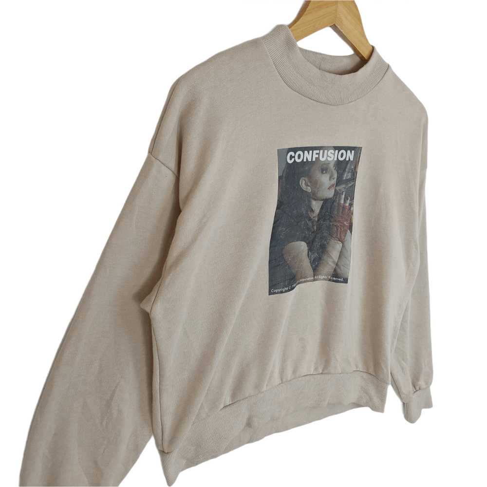 Japanese Brand CONFUSION 1984 Jumper Sweatshirt - image 3