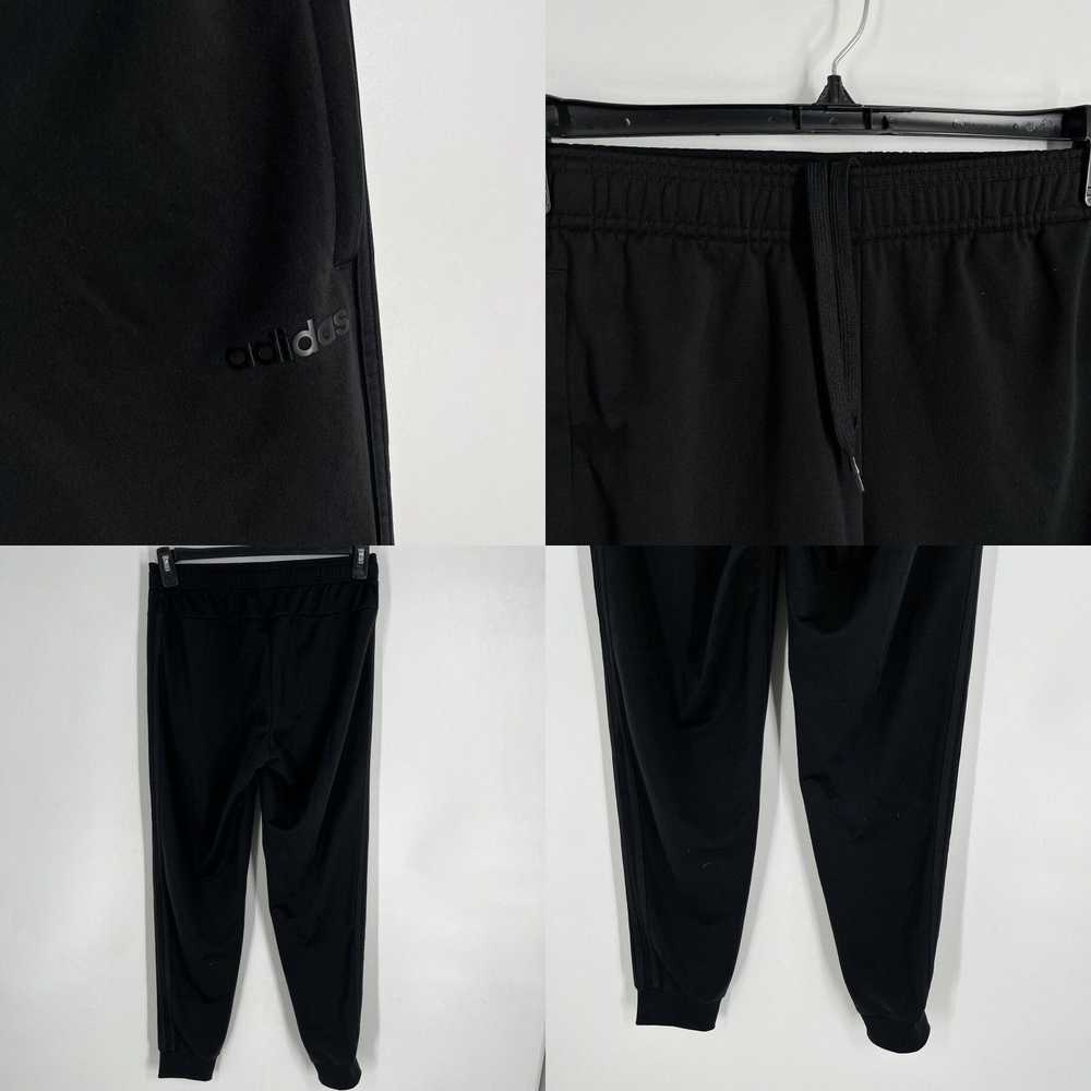 Adidas Adidas Mens Black Essential 3 Stripe Taper… - image 4