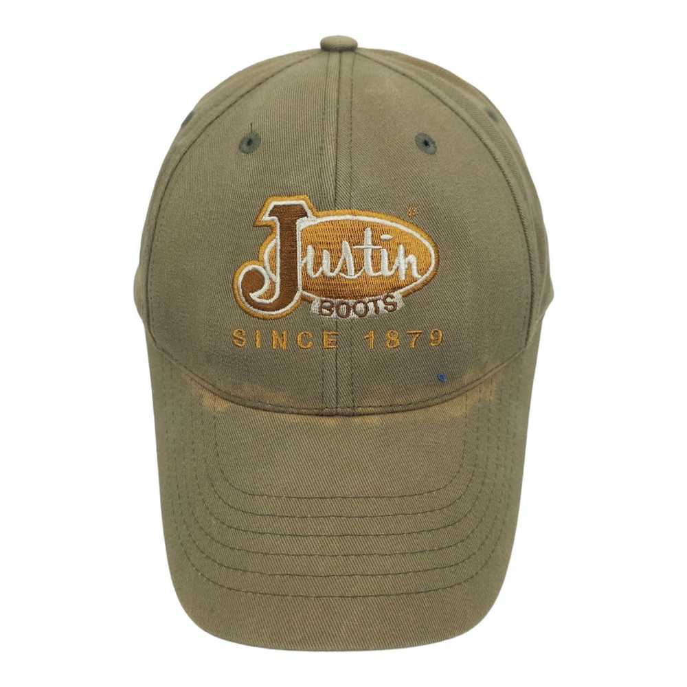 Other Justin Boots Logo Embroidered M & F Western… - image 1