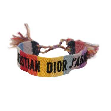 Dior Woven J'Adior Friendship Tassel Bracelet - image 1