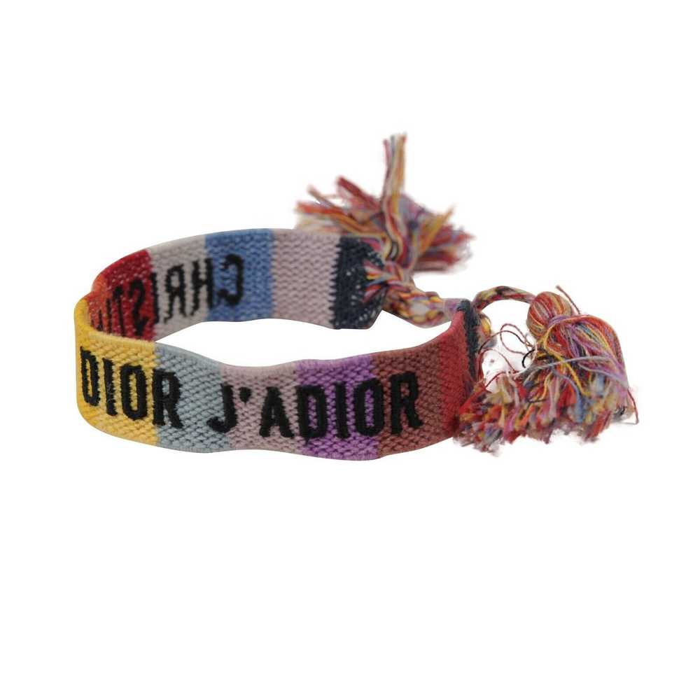 Dior Woven J'Adior Friendship Tassel Bracelet - image 3