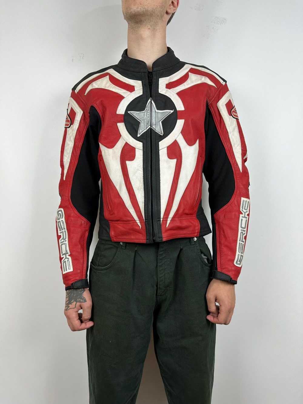 Hein Gericke × Leather Jacket × MOTO Vintage Hein… - image 1