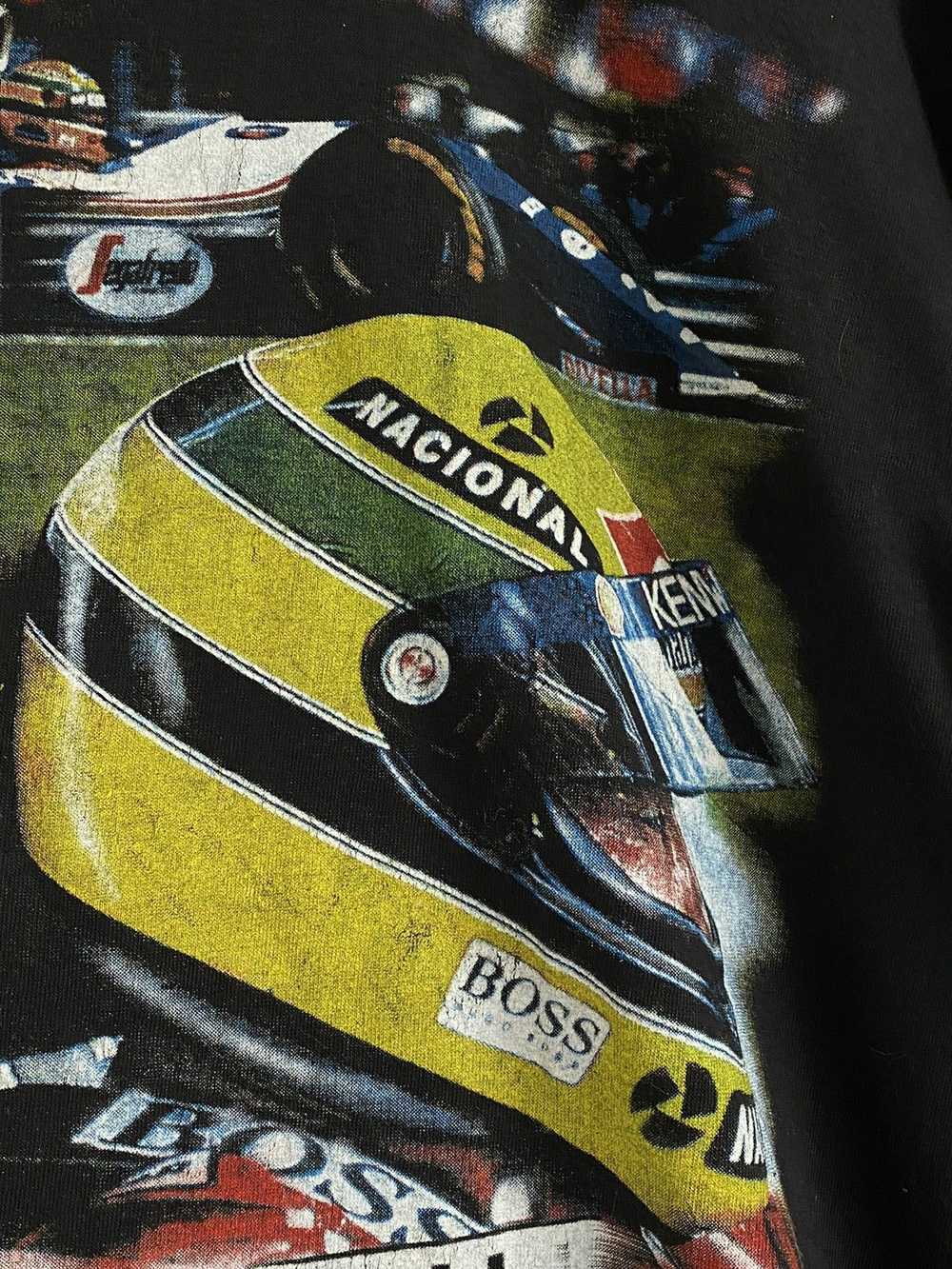 Racing × Sportswear × Vintage Vintage Aryton Senn… - image 5