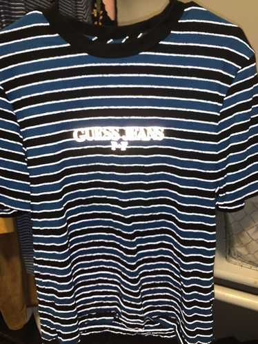 Guess × Places + Faces Reflective Striped Tee