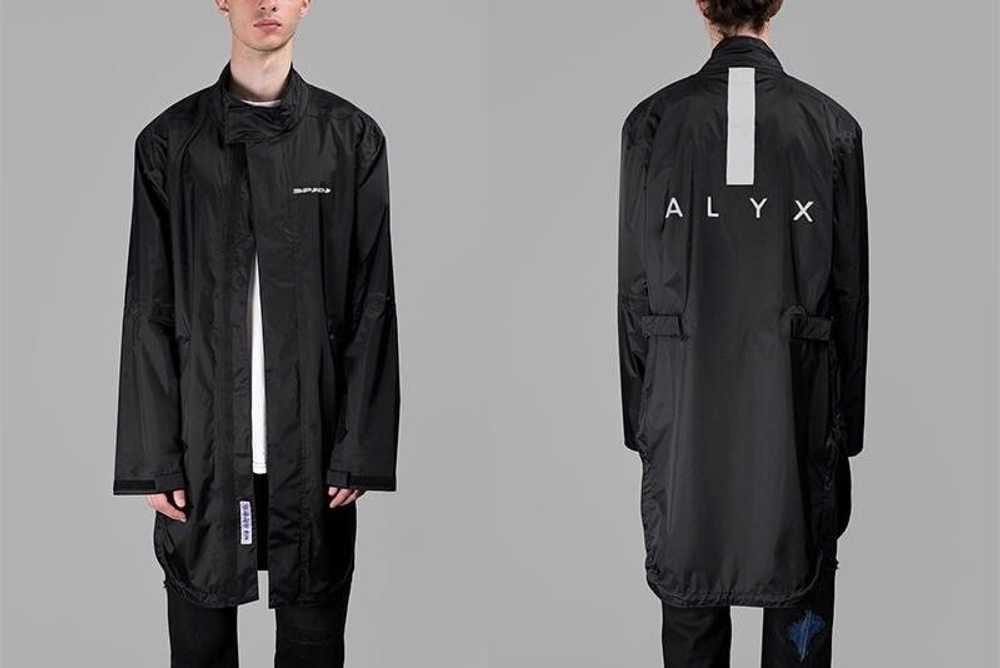 Alyx Alyx spidi raincoat rain coat jacket long lo… - image 11