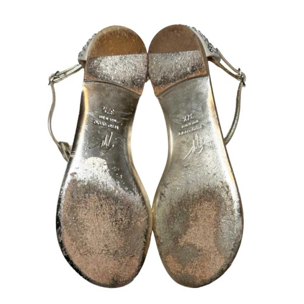 Giuseppe Zanotti Leather sandal - image 6