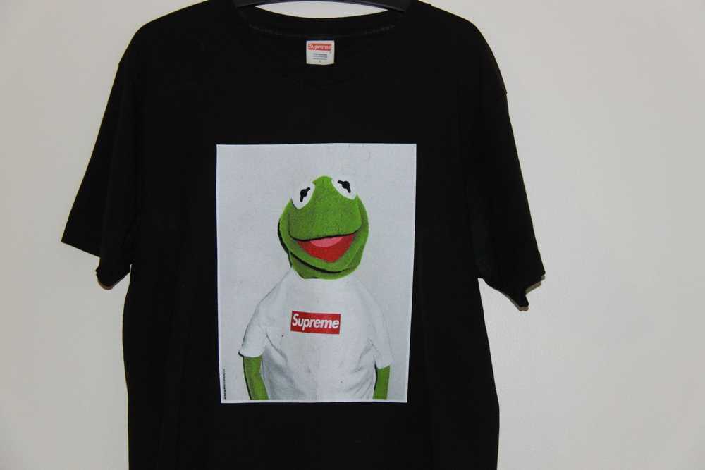 Supreme SS08 Black Kermit Tee - image 2