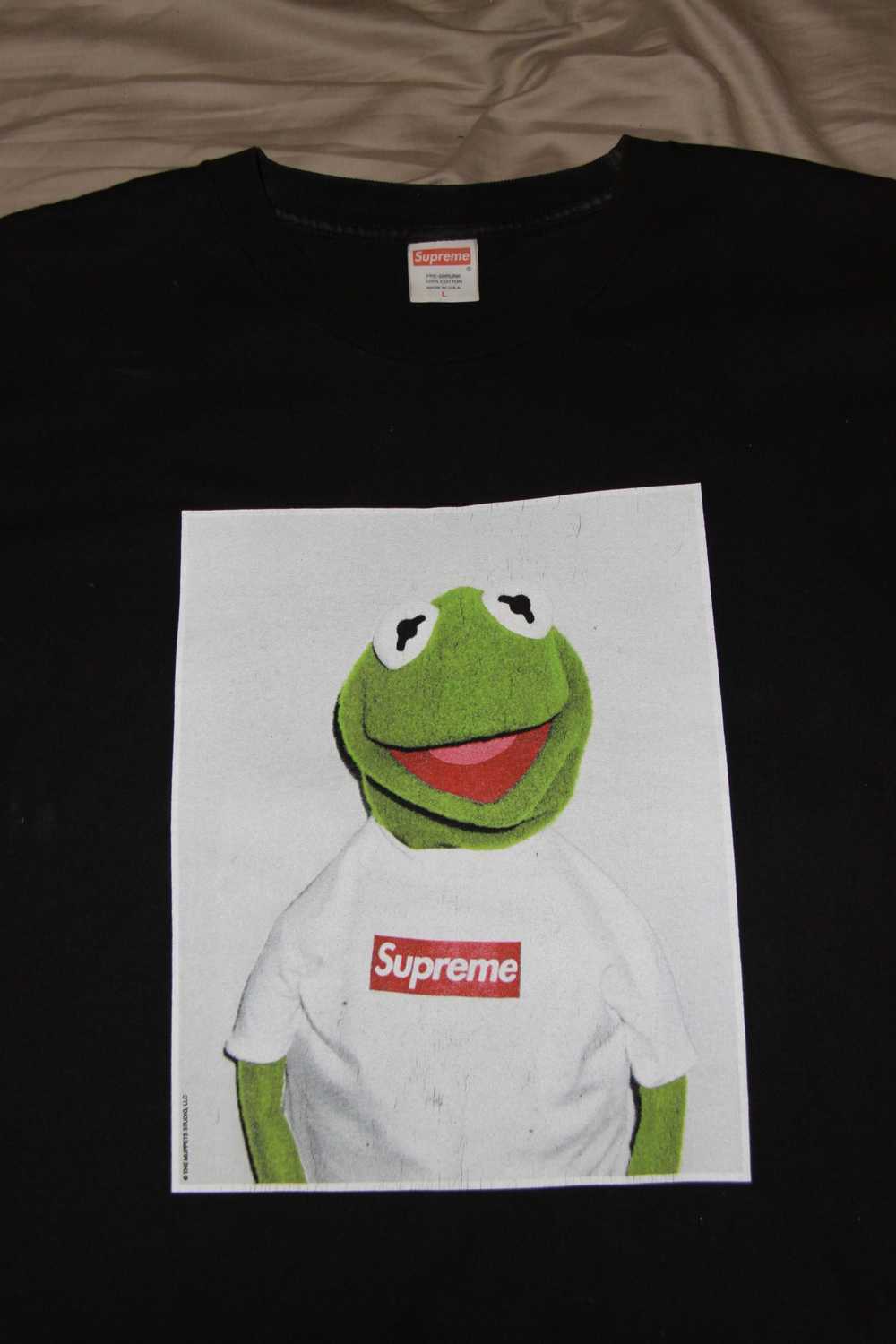 Supreme SS08 Black Kermit Tee - image 4