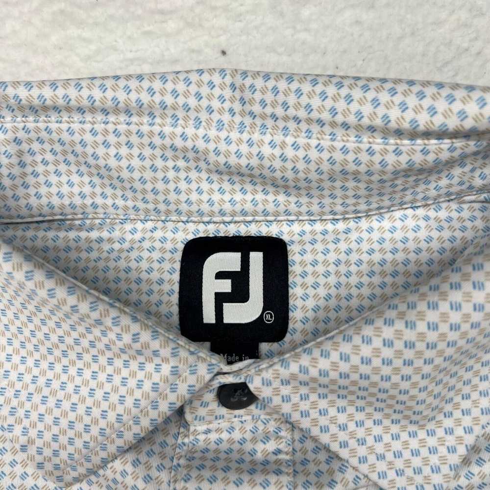Footjoy FootJoy FJ Polo Shirt Mens XL Geometric P… - image 3