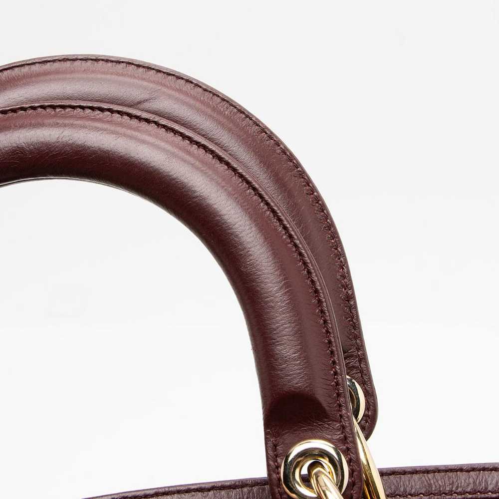 Dior Leather tote - image 12