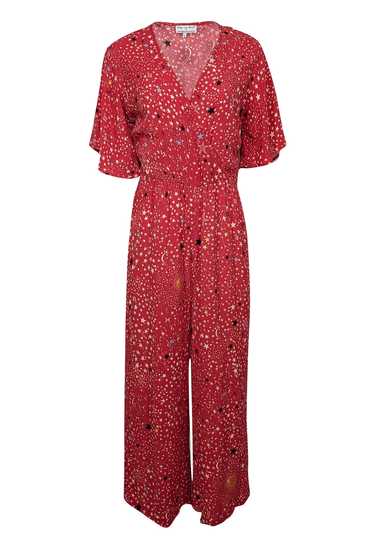 Lily and Lionel x Anthropologie - Red Cropped Slee