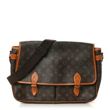 LOUIS VUITTON Monogram Sac Gibeciere GM