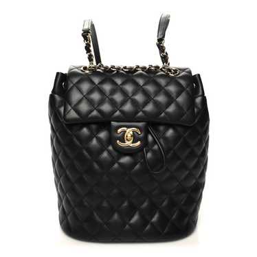 CHANEL Calfskin Quilted Small Urban Spirit Backpa… - image 1