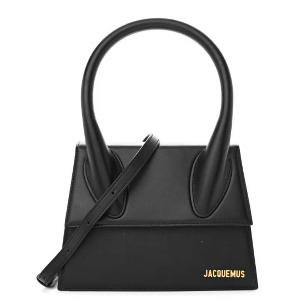 JACQUEMUS Smooth Calfskin Le Grand Chiquito Black - image 1