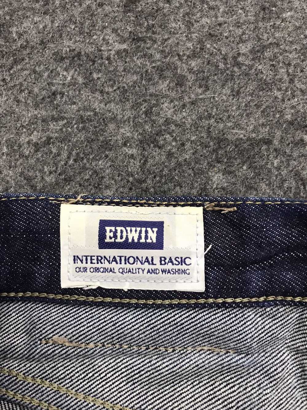 Distressed Denim × Edwin × Vintage Vintage 90s Ed… - image 4