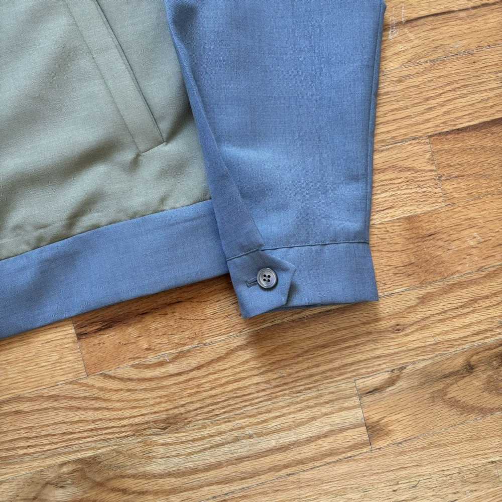 Prada SS2018 Wool/Mohair Colorblock Bowling Jacket - image 3