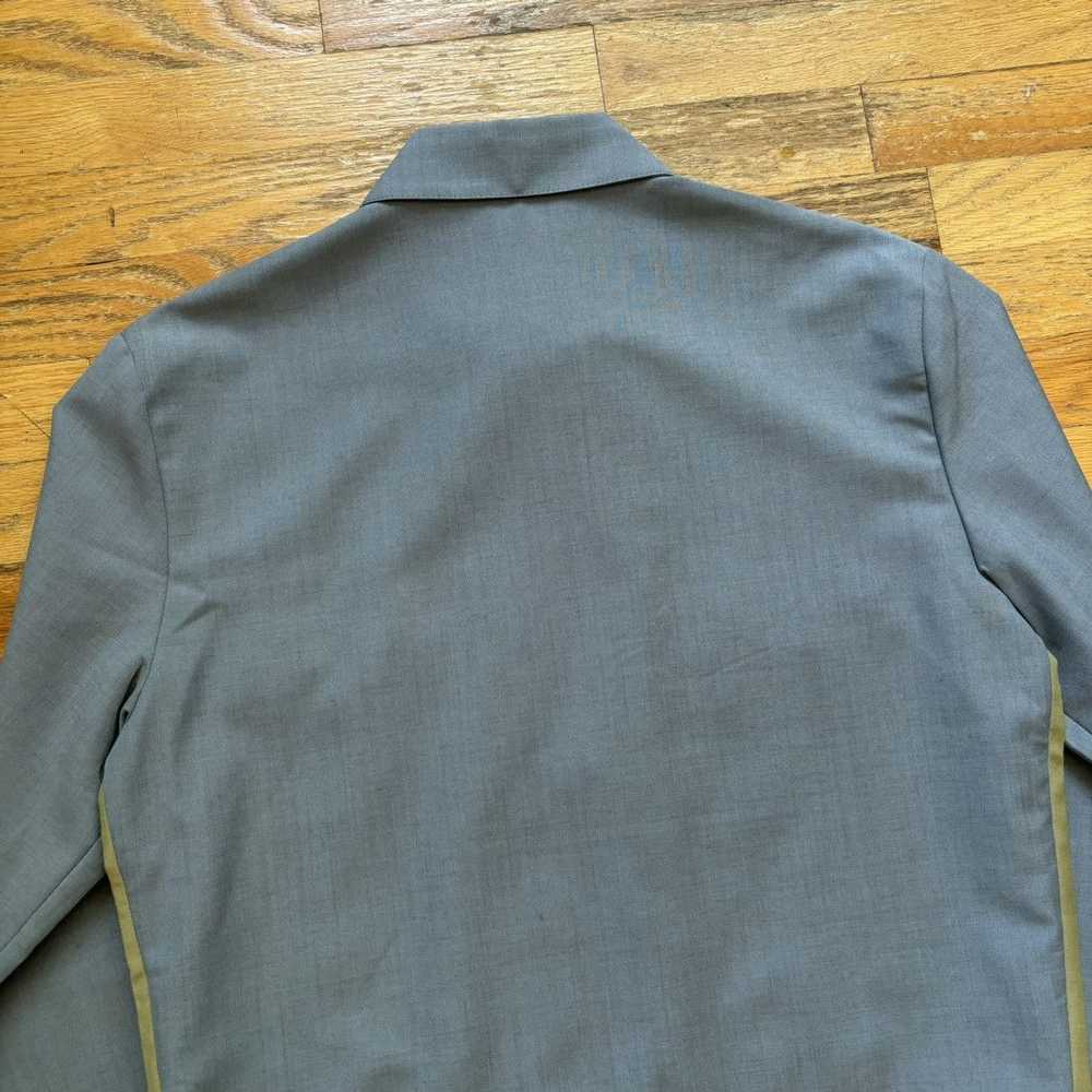 Prada SS2018 Wool/Mohair Colorblock Bowling Jacket - image 5