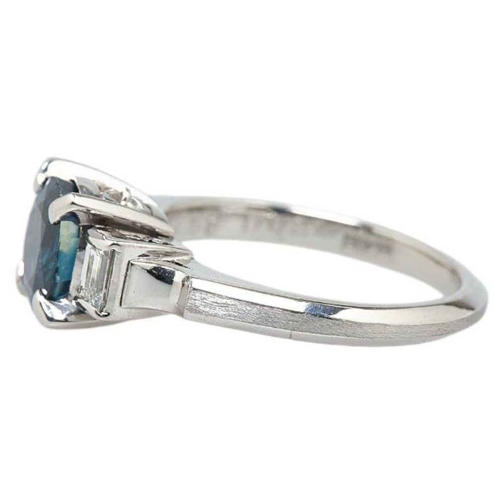 Other Other Pt900 Platinum Sapphire 1.58ct Diamon… - image 3