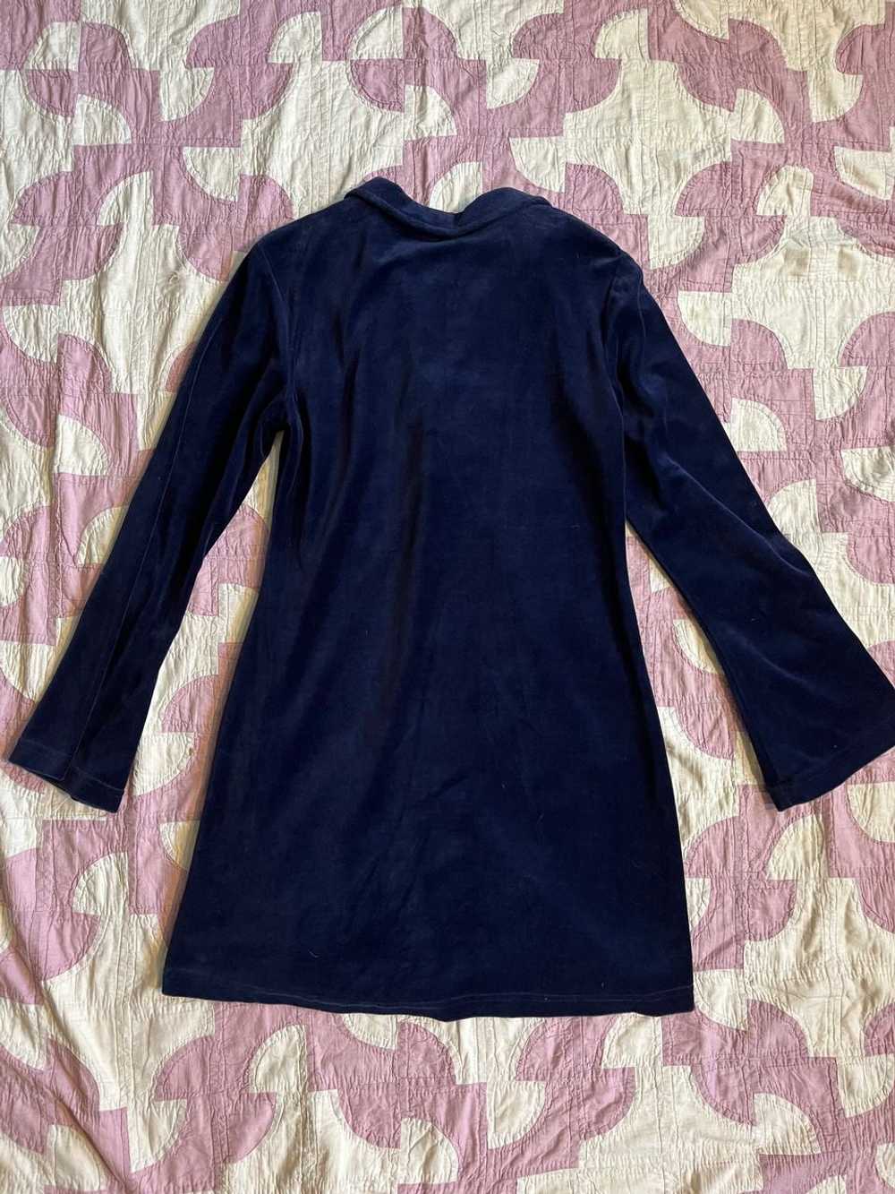 Timeless Tickets Blue Velvet Dress (L) | Used,… - image 5