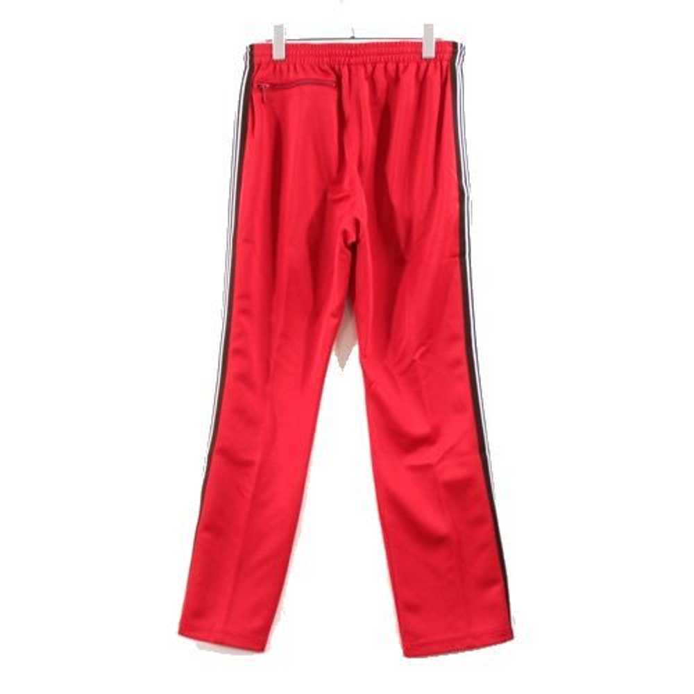 Needles Sweat Pants Narrow Track Poly Smooth Red - image 2