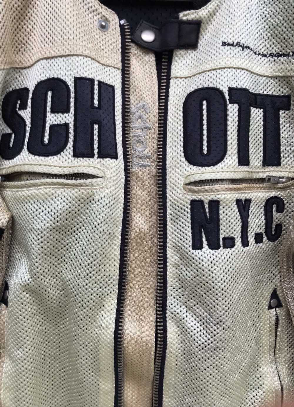 Racing × Schott SCHOTT N.Y.C Motorcycle Jacket Si… - image 5