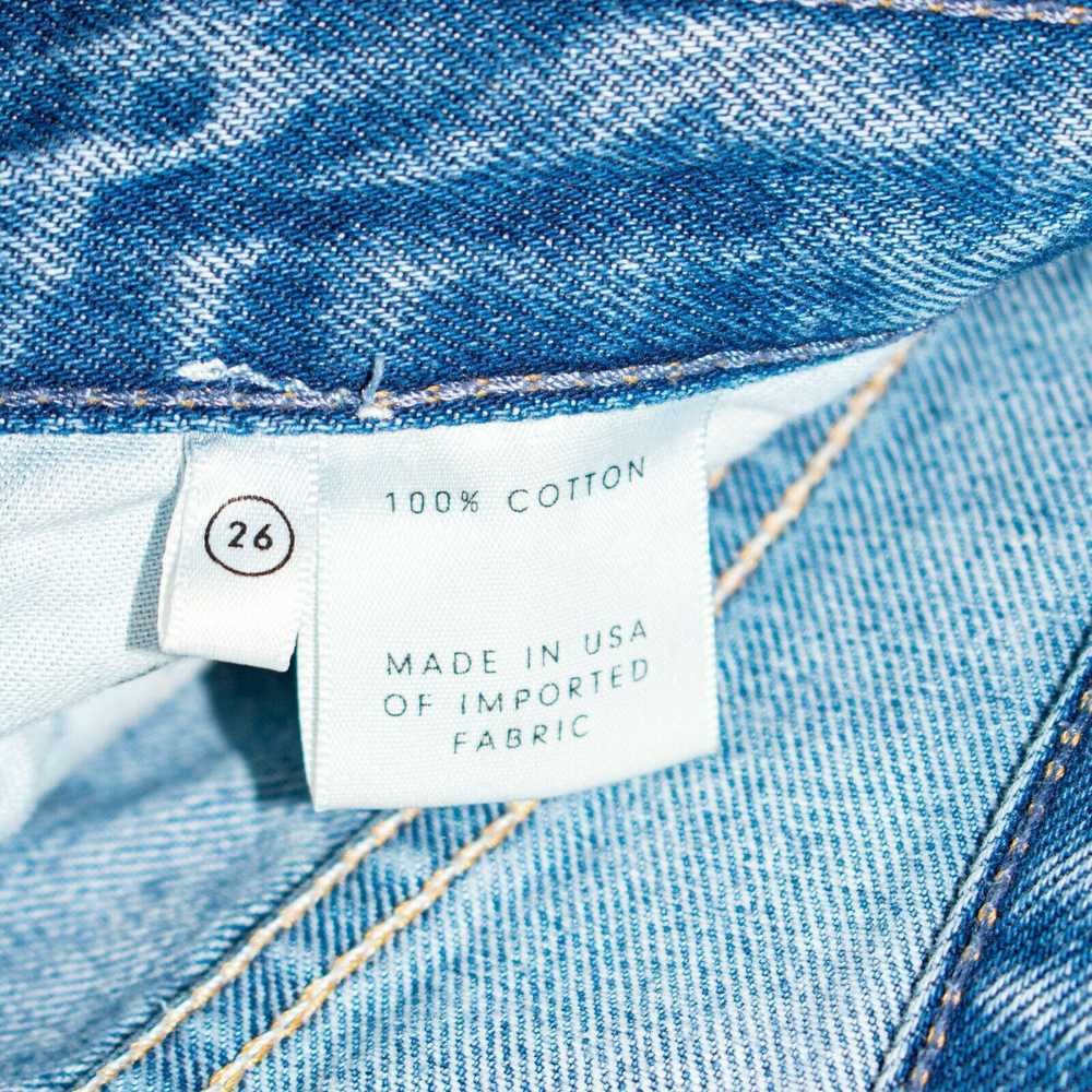 Designer GRLFRND KAROLINA Denim Jeans Ripped Dist… - image 10