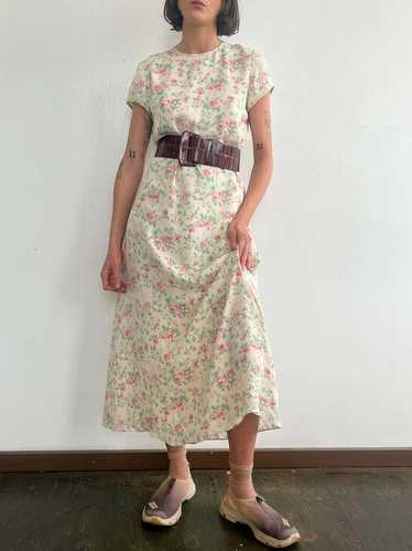 Vintage Ralph Lauren Classic Silk Dress - Floral