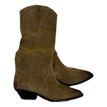 Isabel Marant Leather western boots - image 1