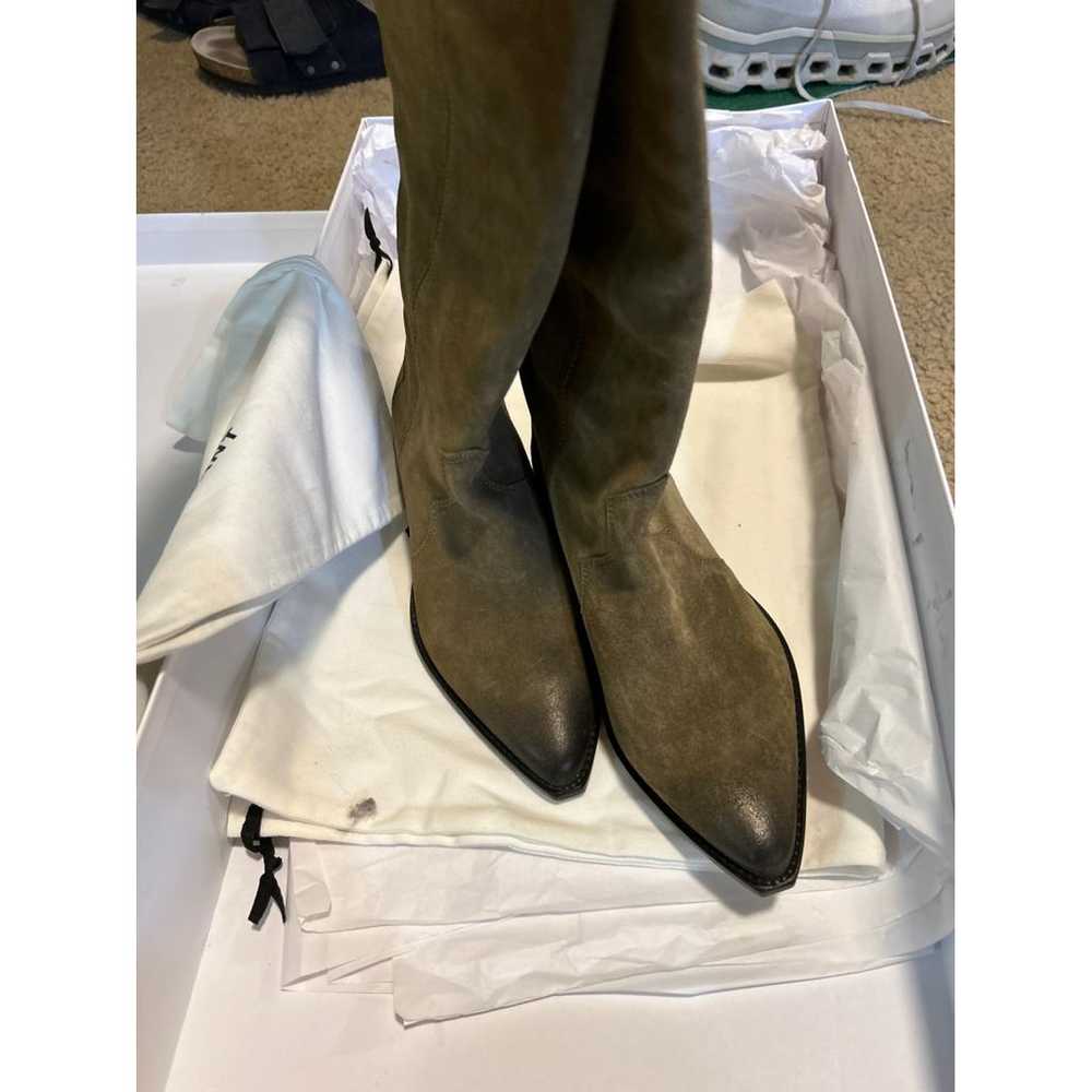 Isabel Marant Leather western boots - image 2