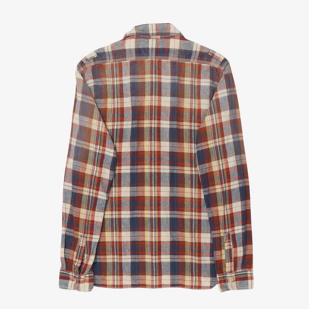 Nigel Cabourn Zip up Flannel Shirt - image 2