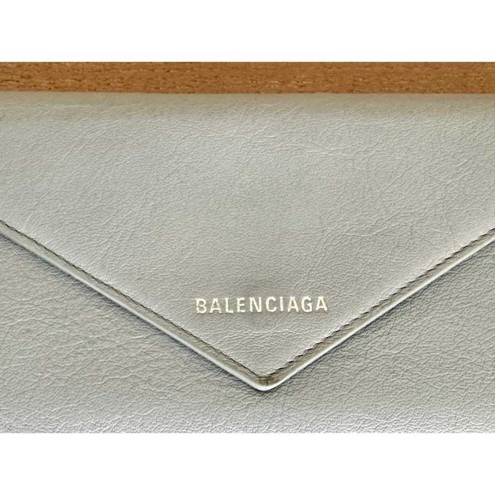 Balenciaga Leather card wallet - image 12
