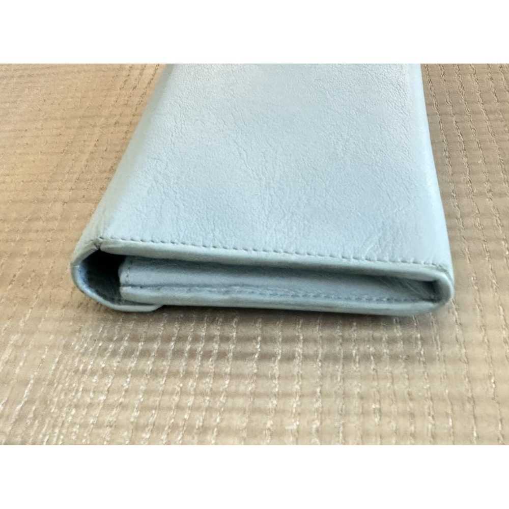 Balenciaga Leather card wallet - image 6